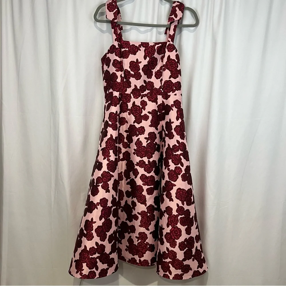 Kate Spade Rosy Florets Brocade Dress NWT